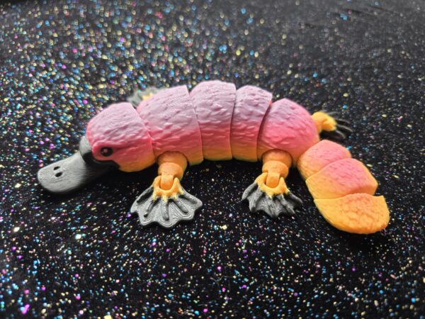 Rainbow Platypus 20CM