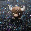 Highlander Cow Keyring