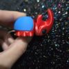 Rhino Beetle Keyring